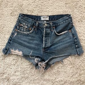 AGOLDE Denim Jean Shorts 25